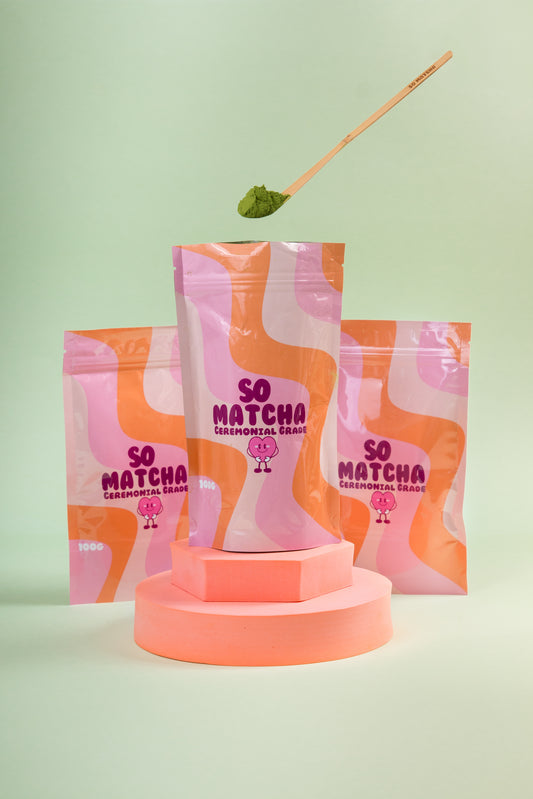 Ceremonial grade matcha bag (100g)