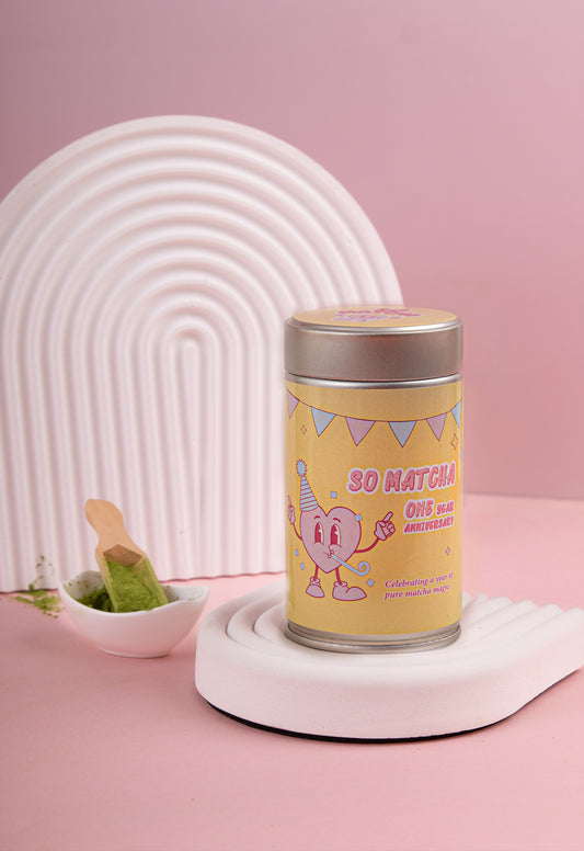 Ceremonial grade matcha tin (100g)